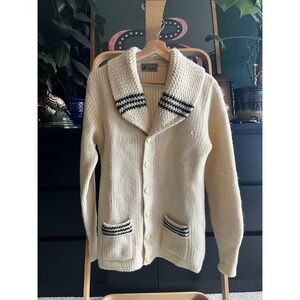 Vintage Caldwell Mountaineer Shawl Collar Cardigan